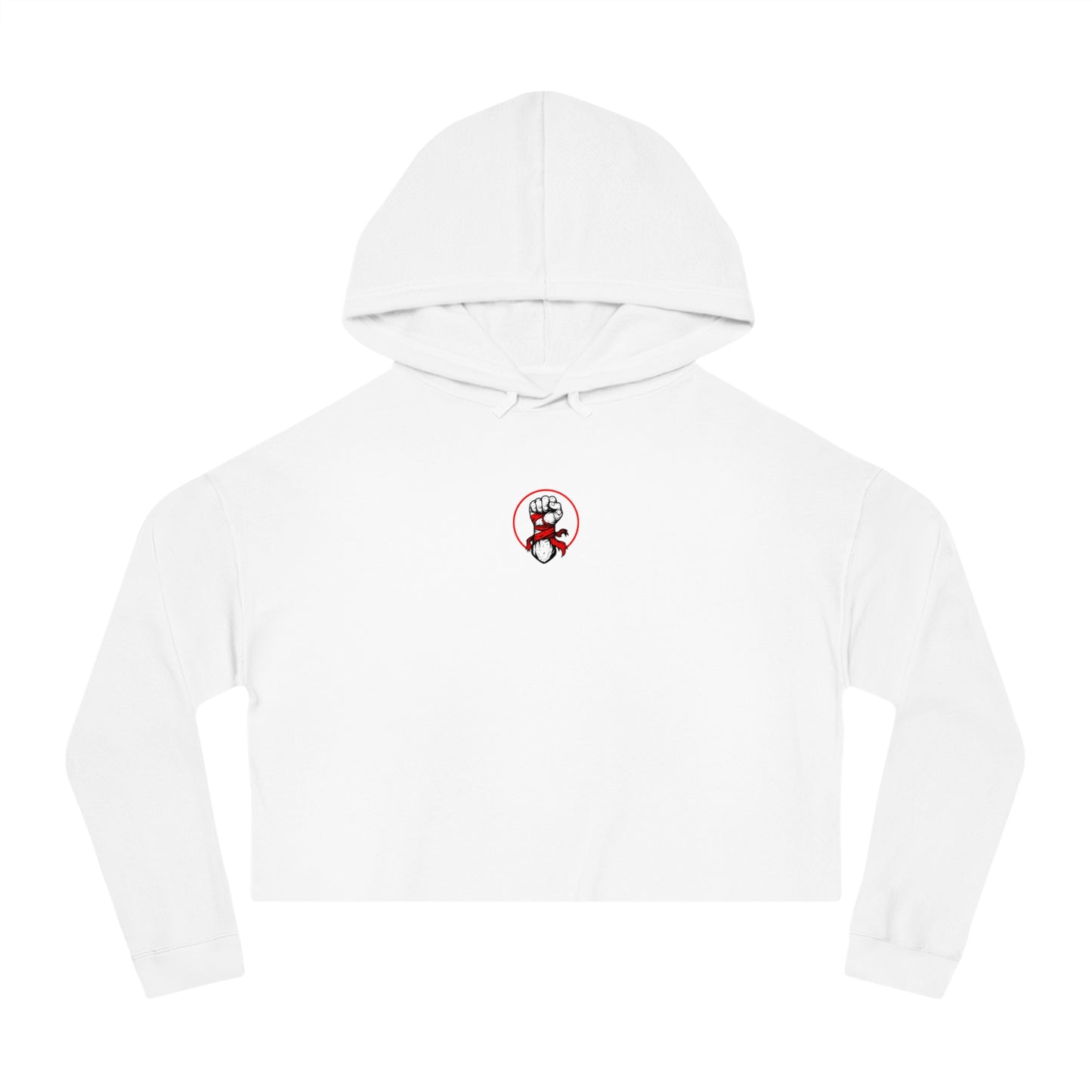 Blessed - Cropped Hooded Sweatshirt