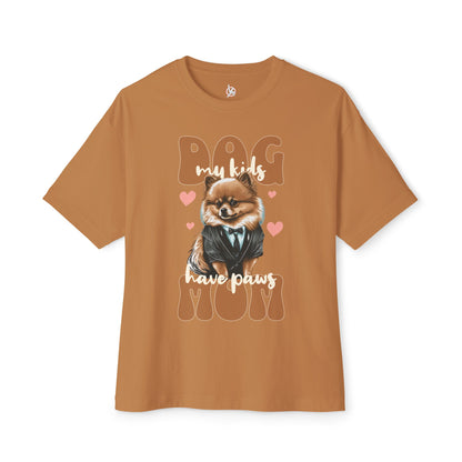 Oversized Dog Mom T-Shirt | Cute & Comfy Pet Lover Tee - FPD