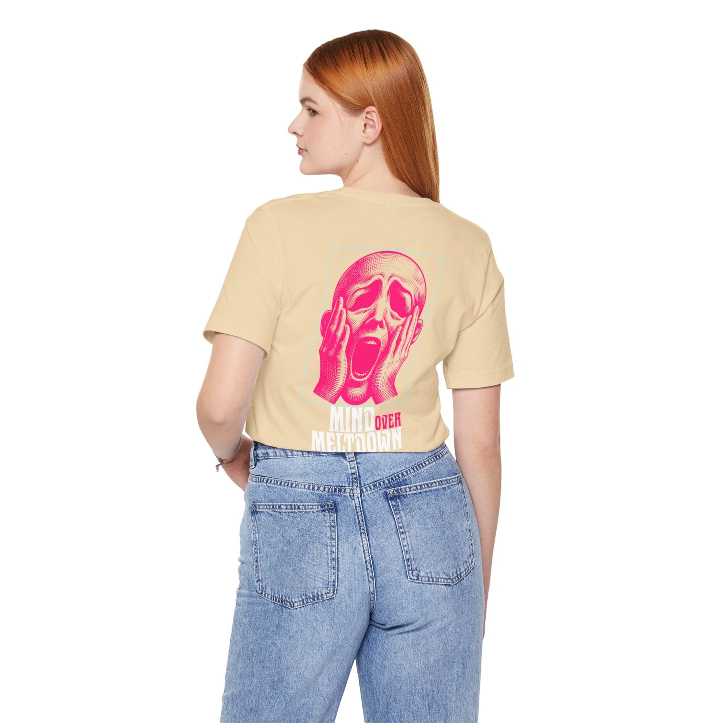 F&BPD - Unisex Tee - Mind Over Meltdown Tee – Calm in Chaos Statement Shirt