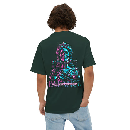 F&BPD - Maintain the Balance Oversized Tee – Mindfulness Statement Streetwear
