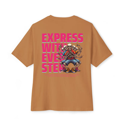 F&BPD - Express With Every Step Oversized Tee – Statement Streetwear