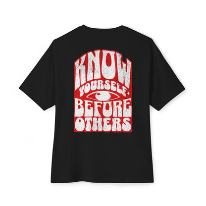 F&BPD - Know Yourself Before Others Oversized Tee – Self-Awareness Streetwear