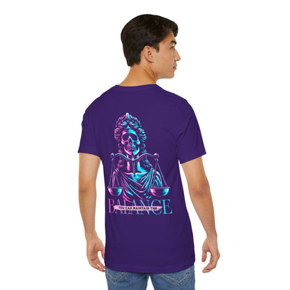F&BPD - Unisex T-shirt - Maintain the Balance Tee – Mindfulness & Wellness Statement Shirt