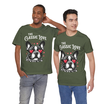 FPD - Unisex T-shirt - Pug Classic Love Tee – Cute Dog Lover Statement Shirt