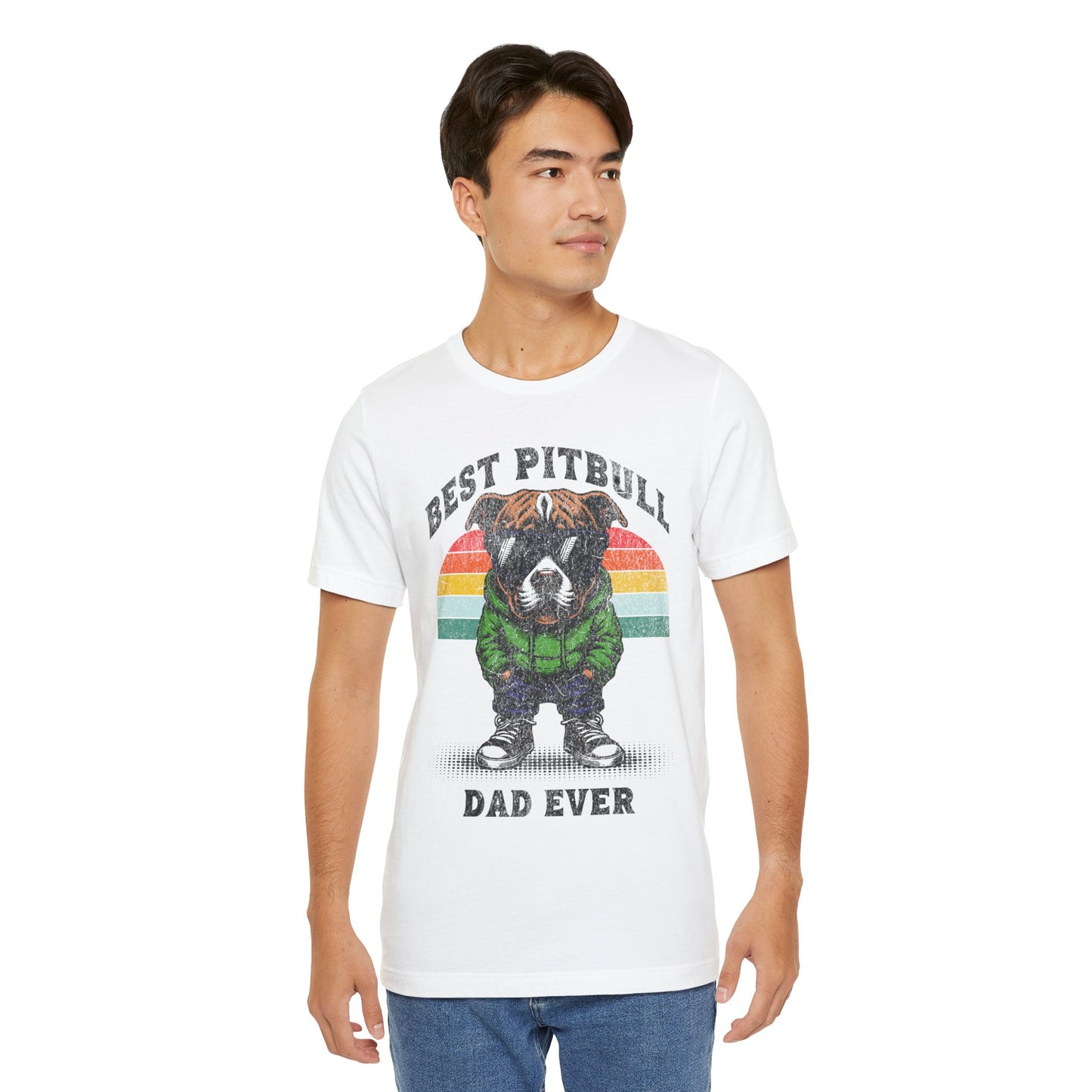 FPD - Unisex T-shirt - Best Pitbull Dad Ever Tee – Dog Lover Statement Shirt