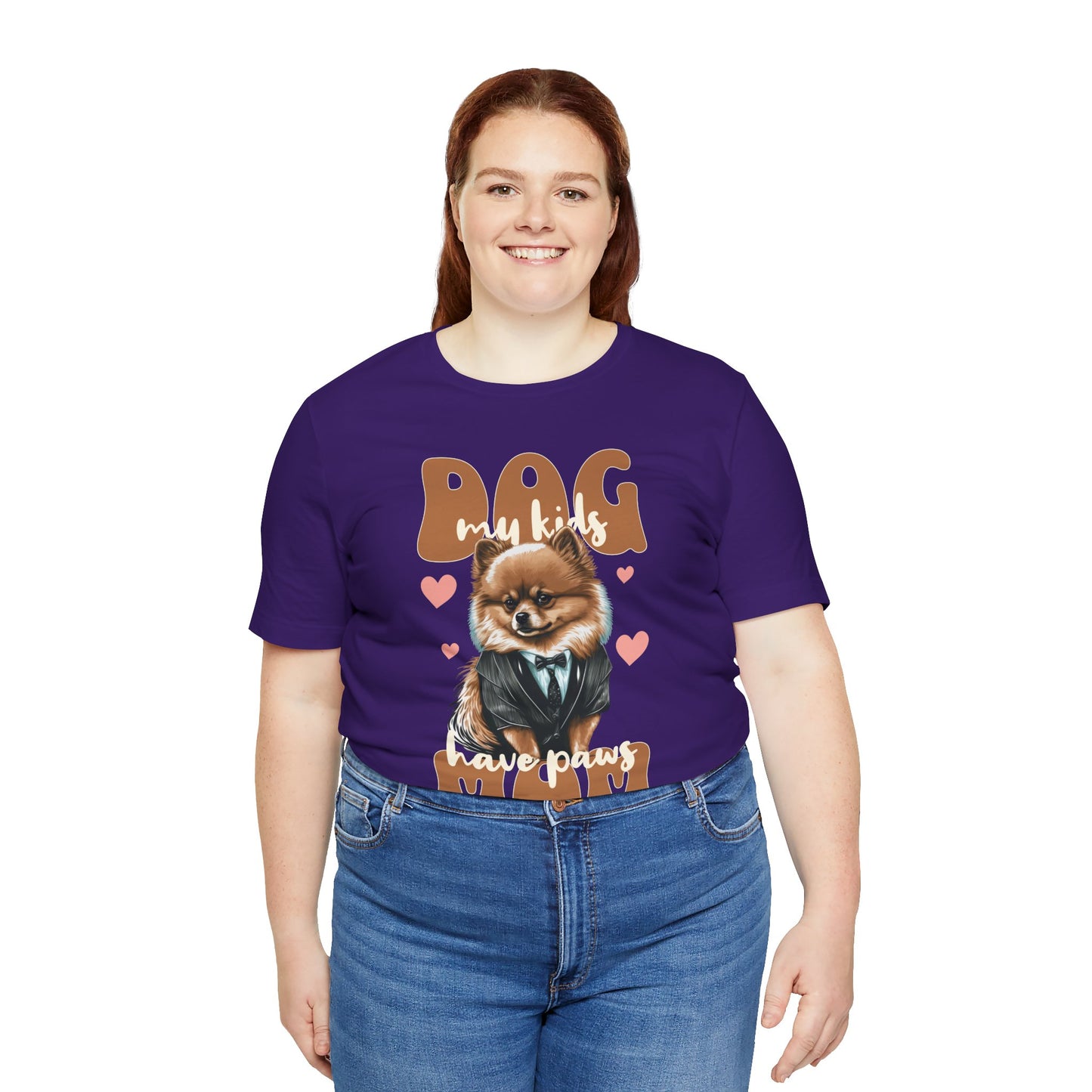 Dog Mom T-Shirt | Cute Pet Lover Unisex Tee - FPD