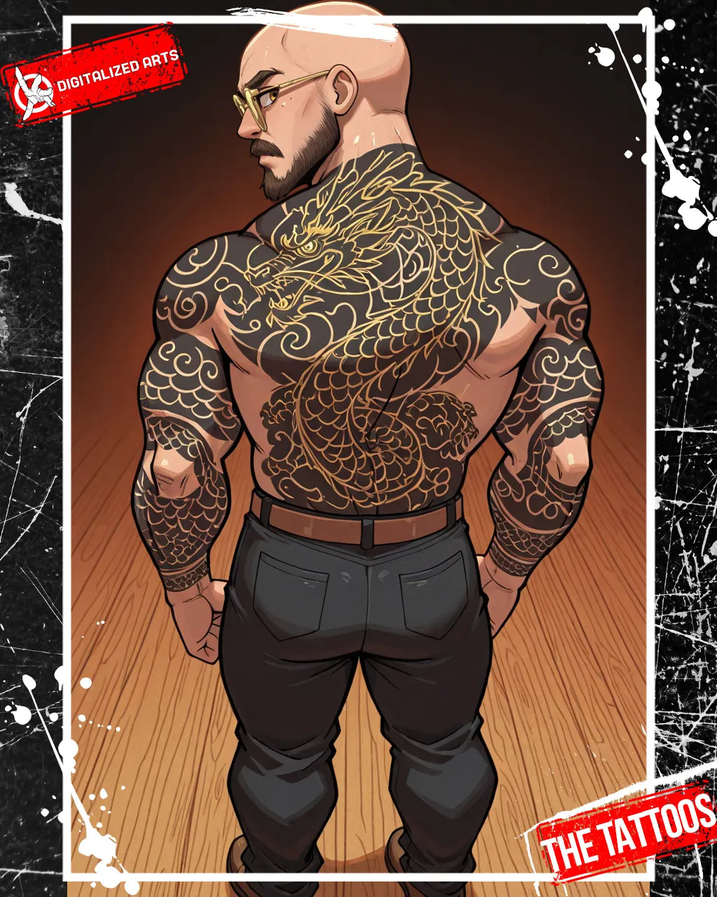 DATheTattooXL-1.0 - Full Back Japanese Irezumi & Stylized Anime Body Art SDXL & Illustrious XL LoRA Suite