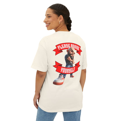 Oversized Sarcasm Streetwear Tee – “Please Advise Yourself” - BPD