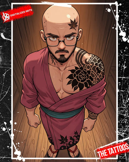 DATheTattooXL-1.0 - Full Back Japanese Irezumi & Stylized Anime Body Art SDXL & Illustrious XL LoRA Suite