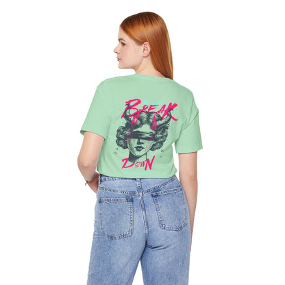F&BPD - Unisex T-shirt - We Don’t Break Down, We Breakthrough Tee – Resilience Anthem Shirt