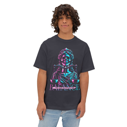 FPD - Maintain the Balance Oversized Tee – Wellness & Mindfulness Shirt