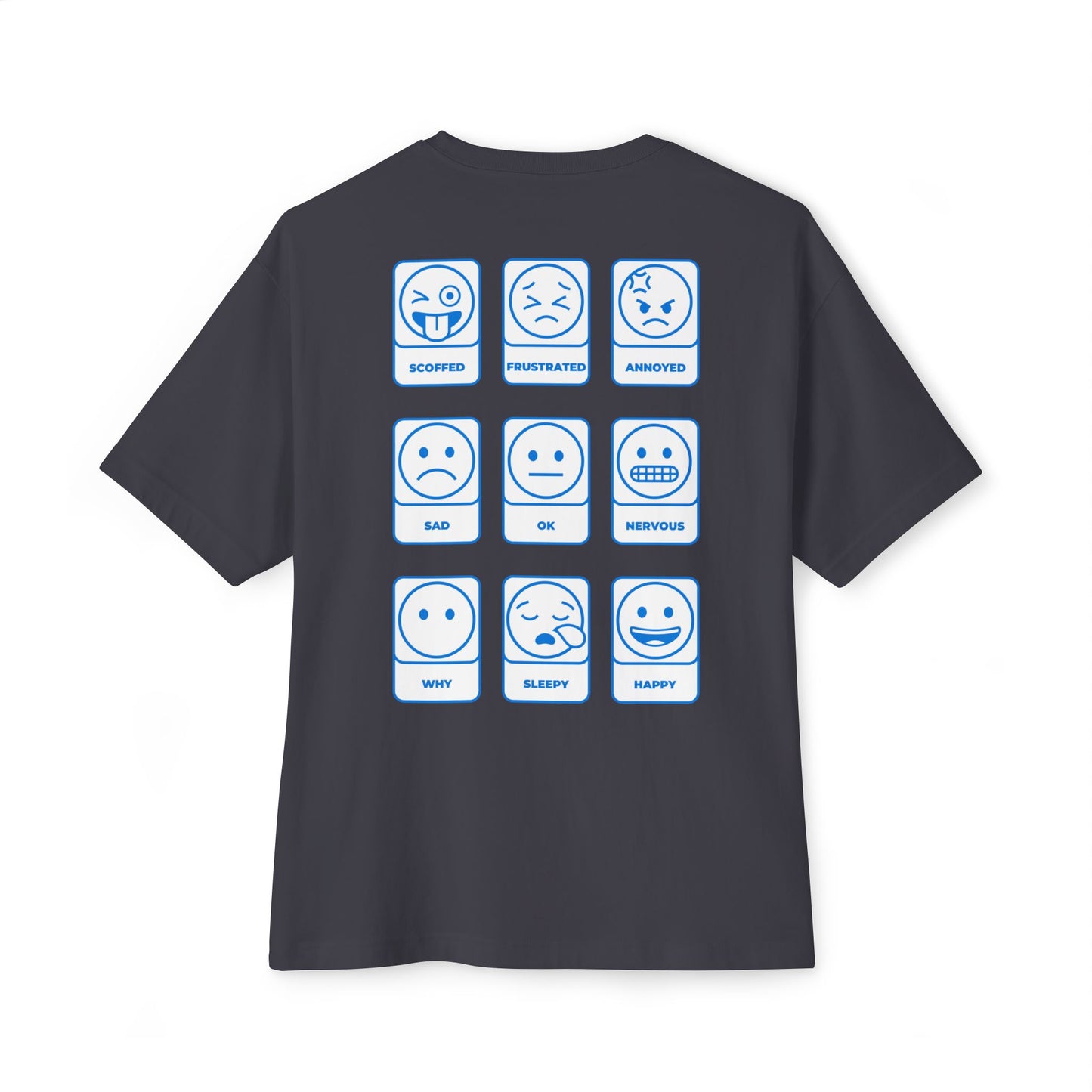 F&BPD - Emotions Oversized Tee – Expression & Emotional Awareness Streetwear