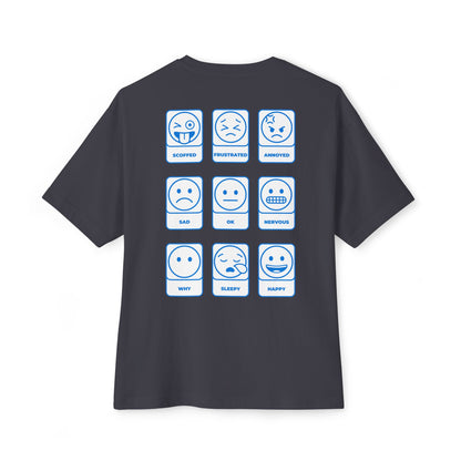 F&BPD - Emotions Oversized Tee – Expression & Emotional Awareness Streetwear