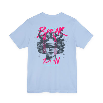 F&BPD - Unisex T-shirt - We Don’t Break Down, We Breakthrough Tee – Resilience Anthem Shirt