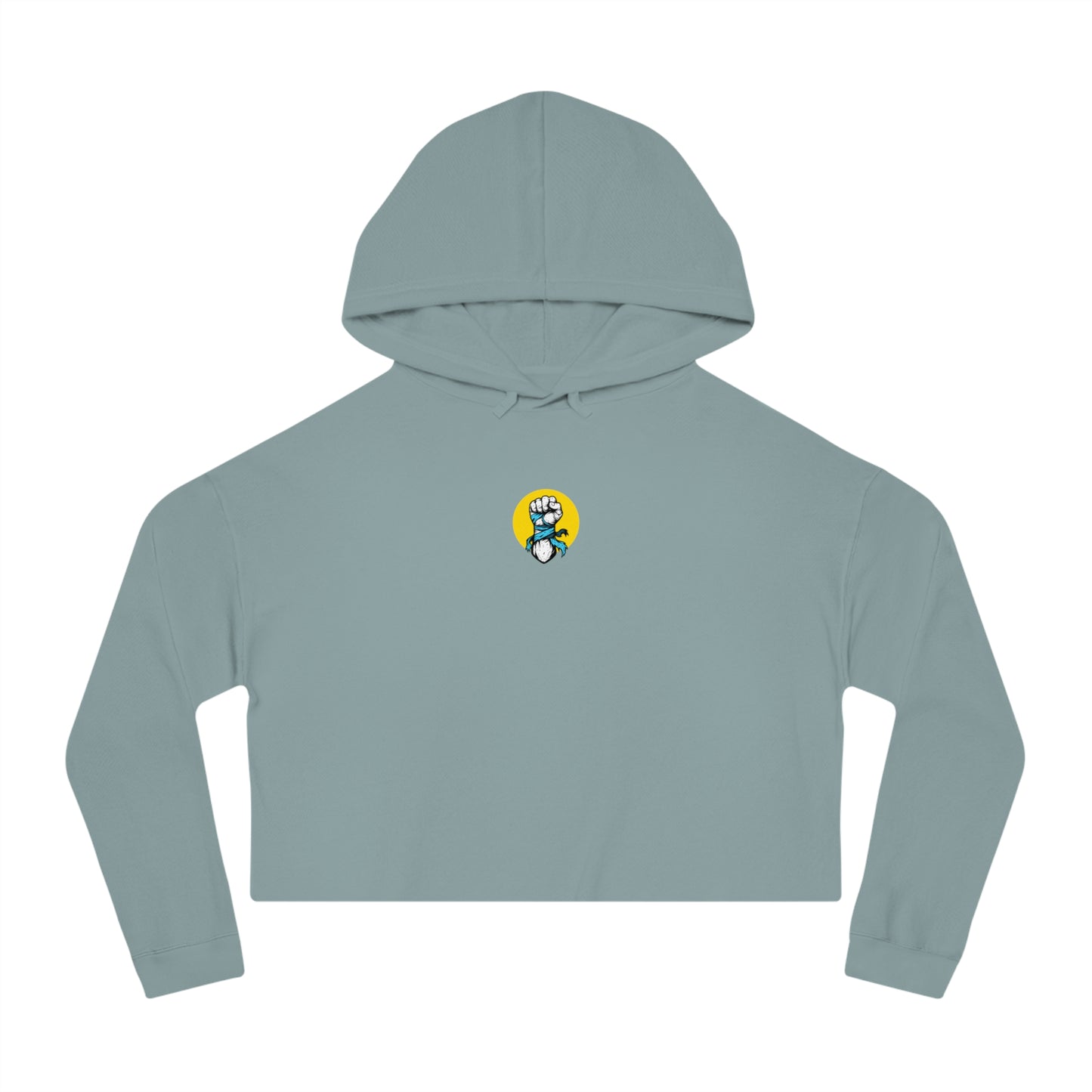 Bullying is NOT okay - Cropped Hooded Sweatshirt