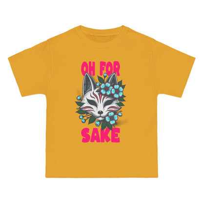 Oh For Fox Sake Oversized T-Shirt – Funny Graphic Tee Print | Streetwear Cotton Tee