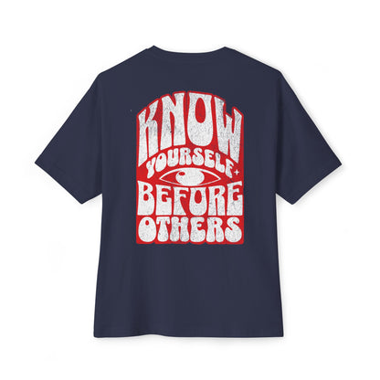 F&BPD - Know Yourself Before Others Oversized Tee – Self-Awareness Streetwear