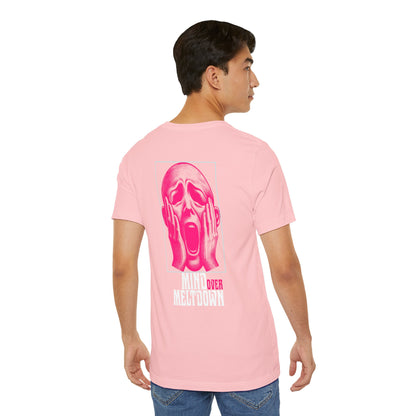 F&BPD - Unisex Tee - Mind Over Meltdown Tee – Calm in Chaos Statement Shirt