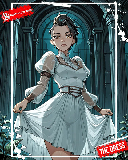 DATheDress-1.0 - Elegant Gothic Dress & Vintage Anime Outfit SDXL & Illustrious XL LoRA Suite