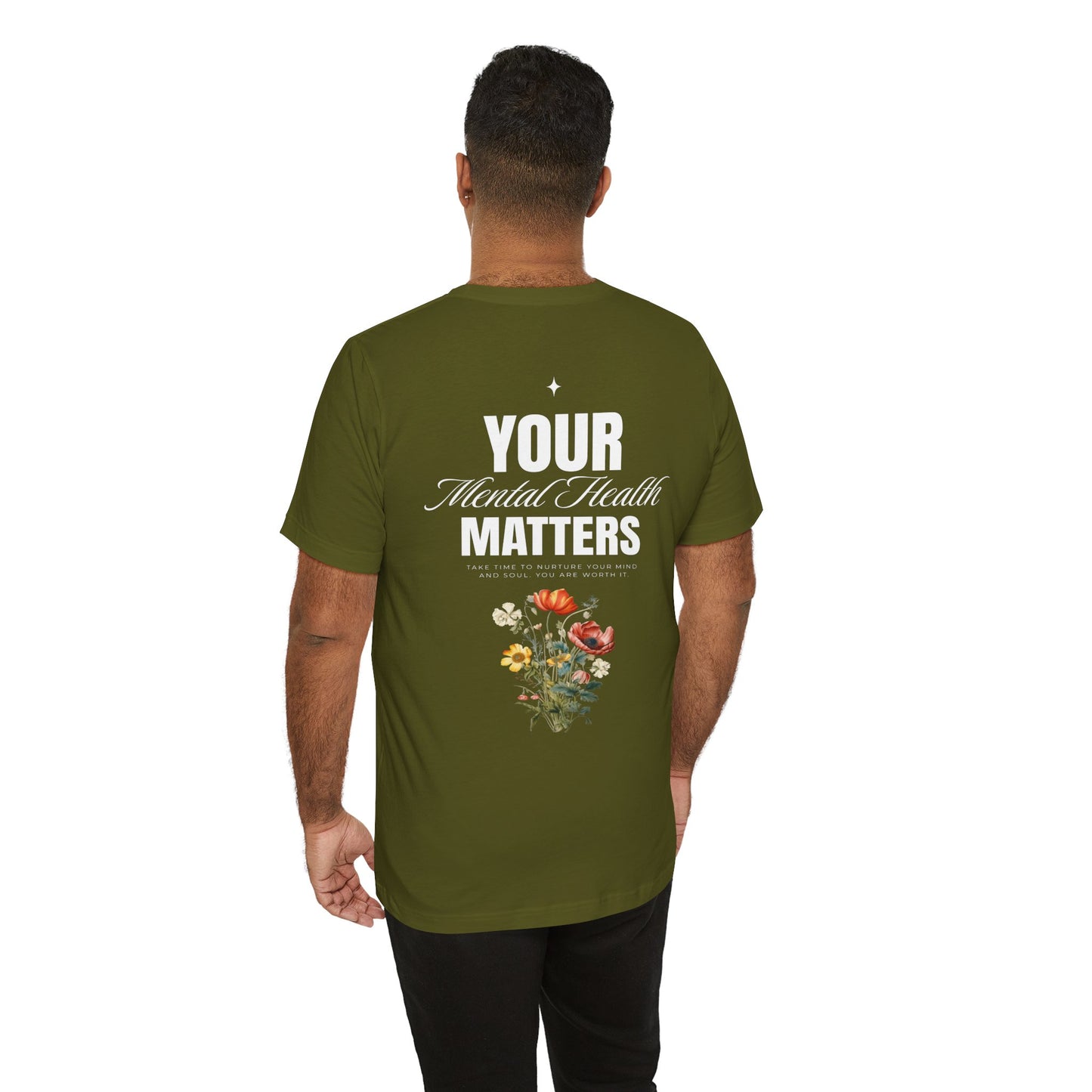 F&BPD - Unisex T-shirt - Your Mental Health Matters Tee – Awareness & Support Statement Shirt