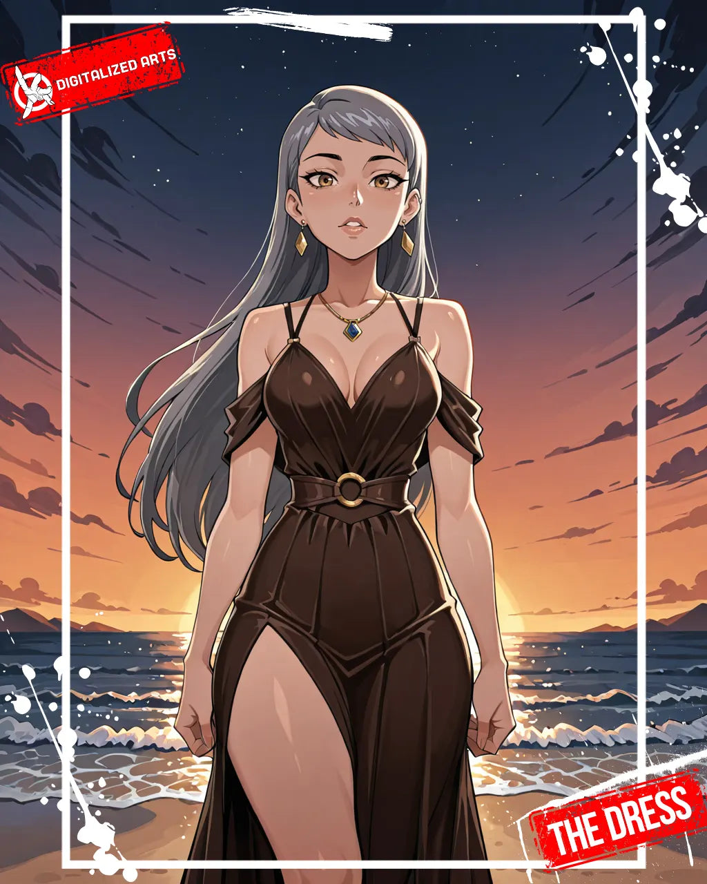 DATheDress-1.0 - Elegant Gothic Dress & Vintage Anime Outfit SDXL & Illustrious XL LoRA Suite