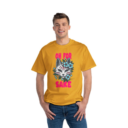 Oh For Fox Sake Oversized T-Shirt – Funny Graphic Tee Print | Streetwear Cotton Tee