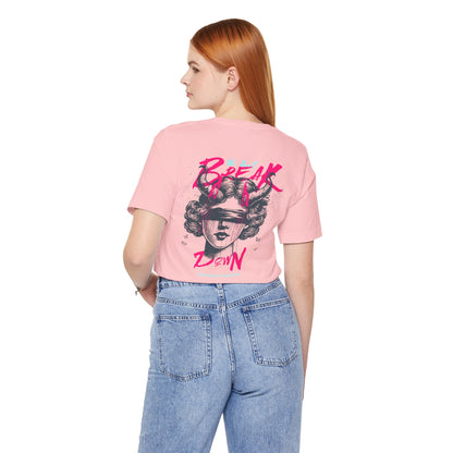 F&BPD - Unisex T-shirt - We Don’t Break Down, We Breakthrough Tee – Resilience Anthem Shirt