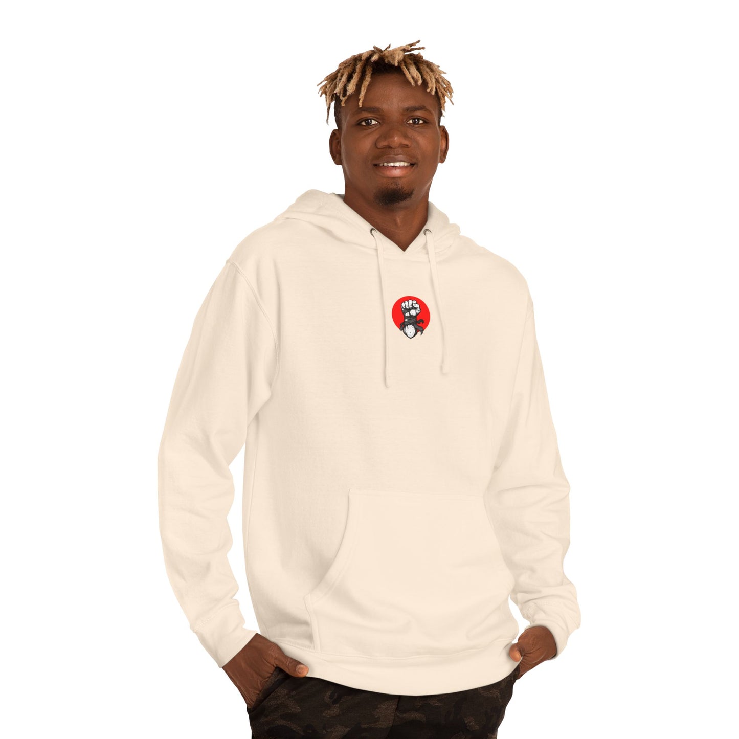 Unisex Hoodie: Fighter Survivor Still Here