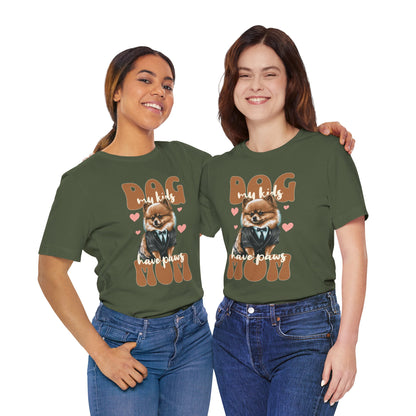 Dog Mom T-Shirt | Cute Pet Lover Unisex Tee - FPD