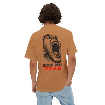 F&BPD - This Isn’t Fashion, It’s My Story Oversized Tee – Authentic Self-Expression