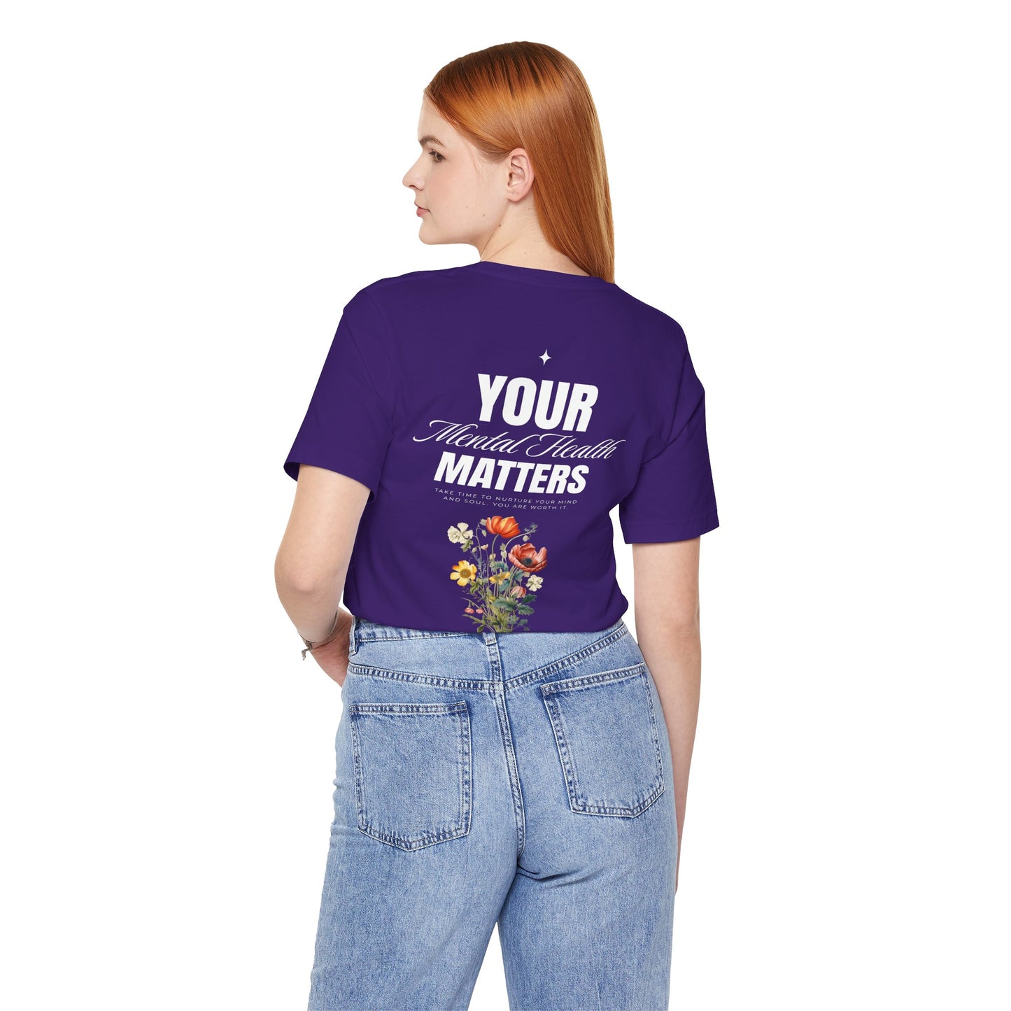 F&BPD - Unisex T-shirt - Your Mental Health Matters Tee – Awareness & Support Statement Shirt