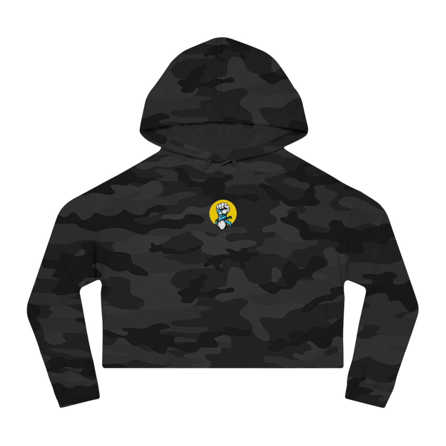 Bullying is NOT okay - Cropped Hooded Sweatshirt