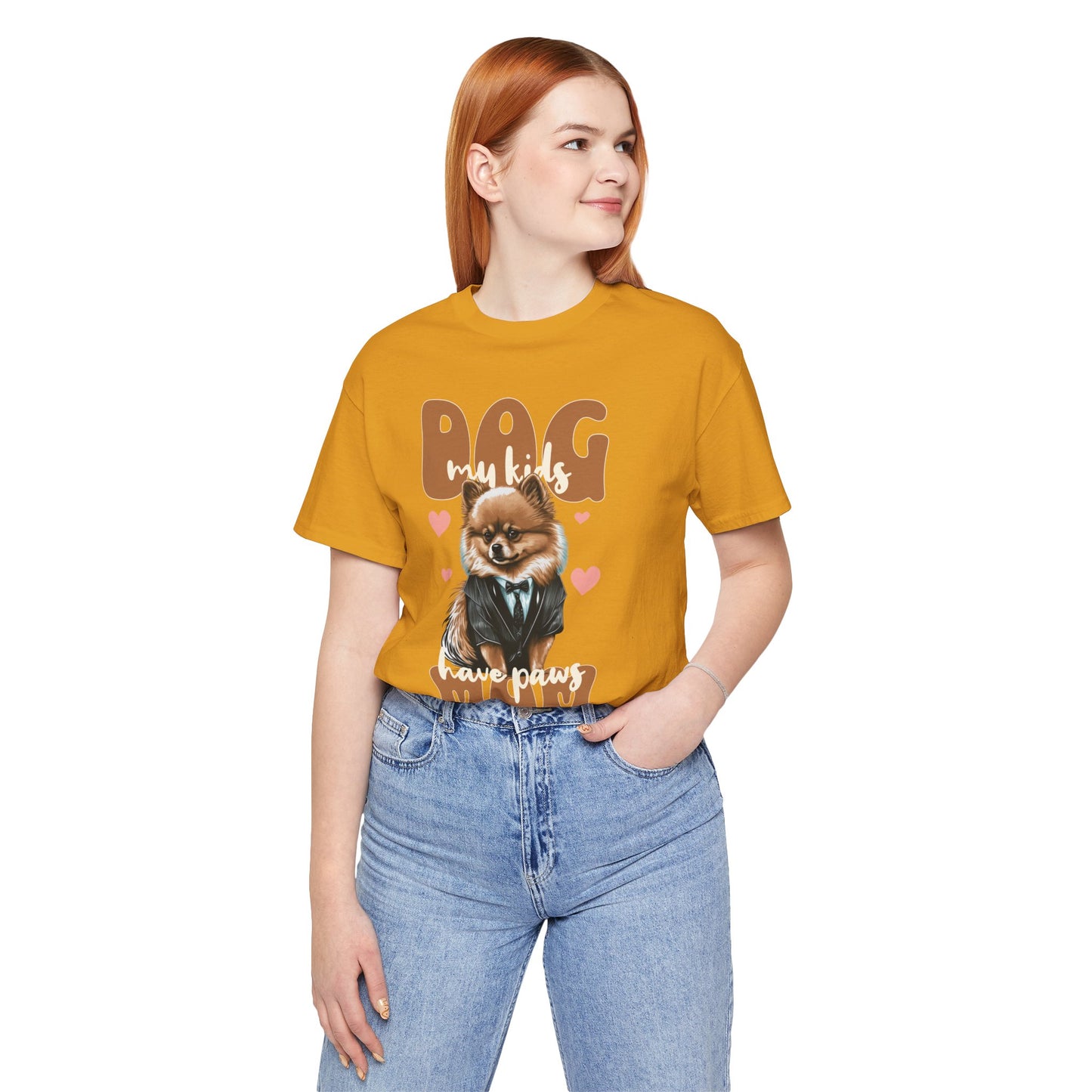 Dog Mom T-Shirt | Cute Pet Lover Unisex Tee - FPD