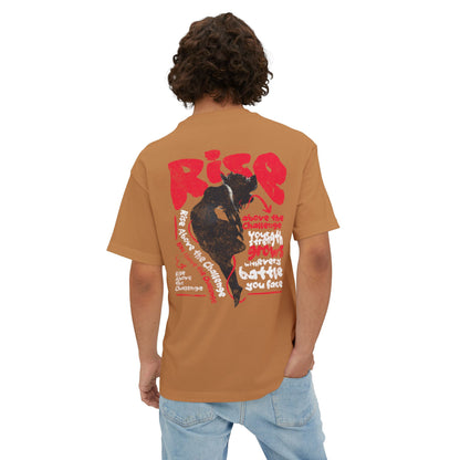 F&BPD - Rise Oversized Tee – Mental Armor & Empowerment Streetwear