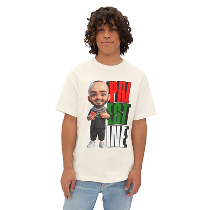 Palestine Watermelon Oversized Tee – Symbol of Resistance Graphic Shirt - FPD