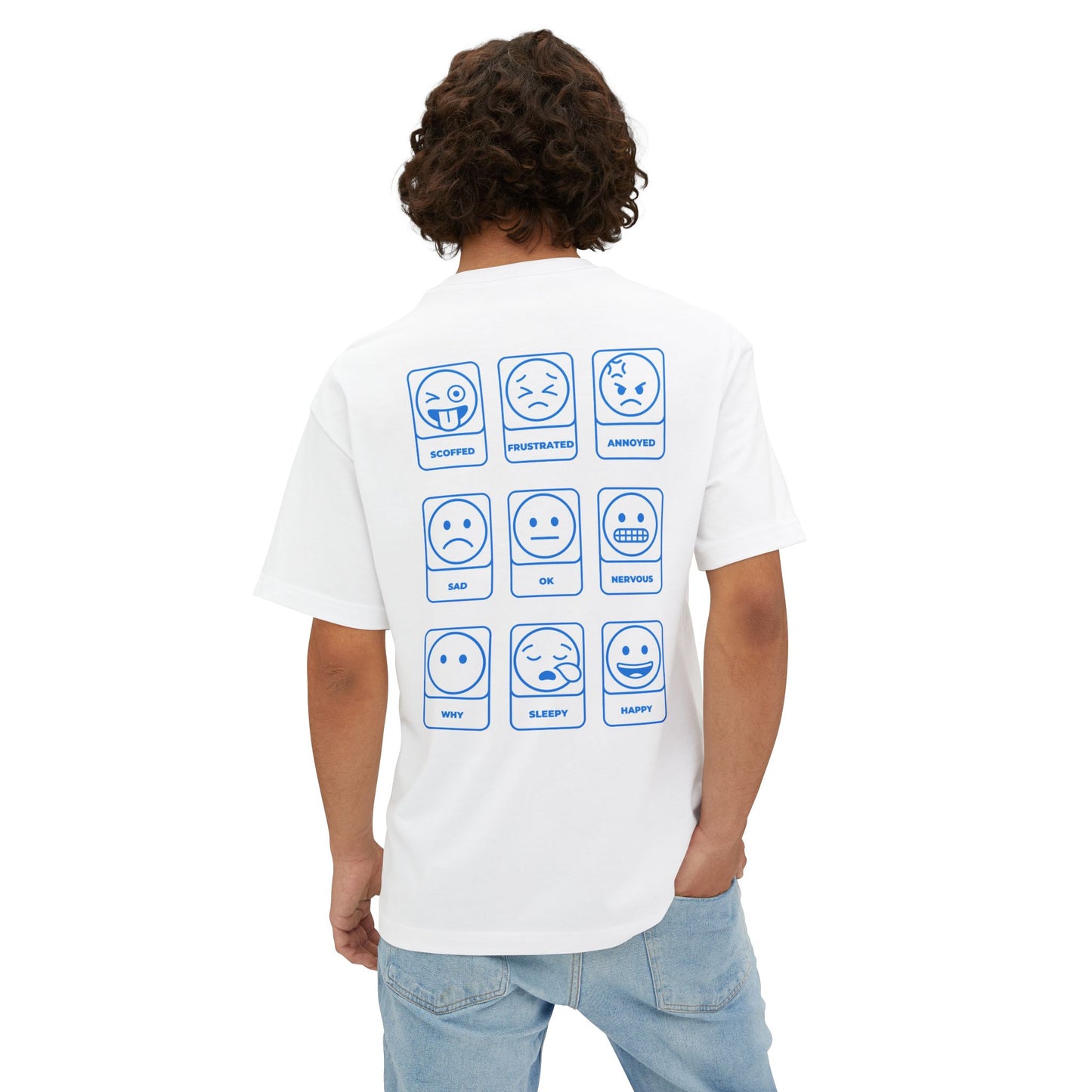 F&BPD - Emotions Oversized Tee – Expression & Emotional Awareness Streetwear
