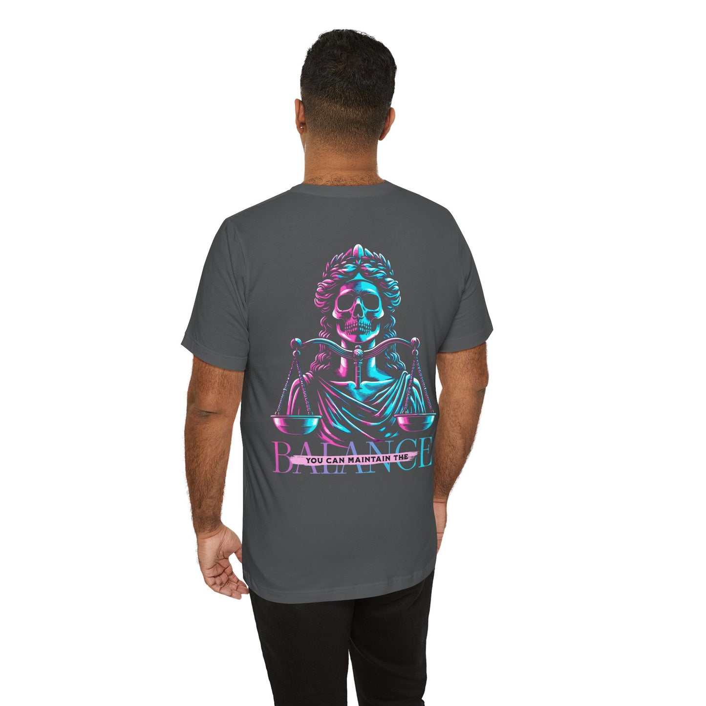 F&BPD - Unisex T-shirt - Maintain the Balance Tee – Mindfulness & Wellness Statement Shirt