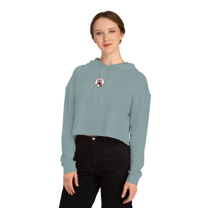 Blessed - Cropped Hooded Sweatshirt