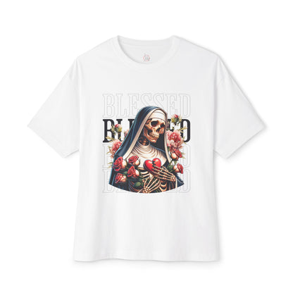 FPD - Blessed Oversized Tee – Minimalist Faith & Gratitude Shirt