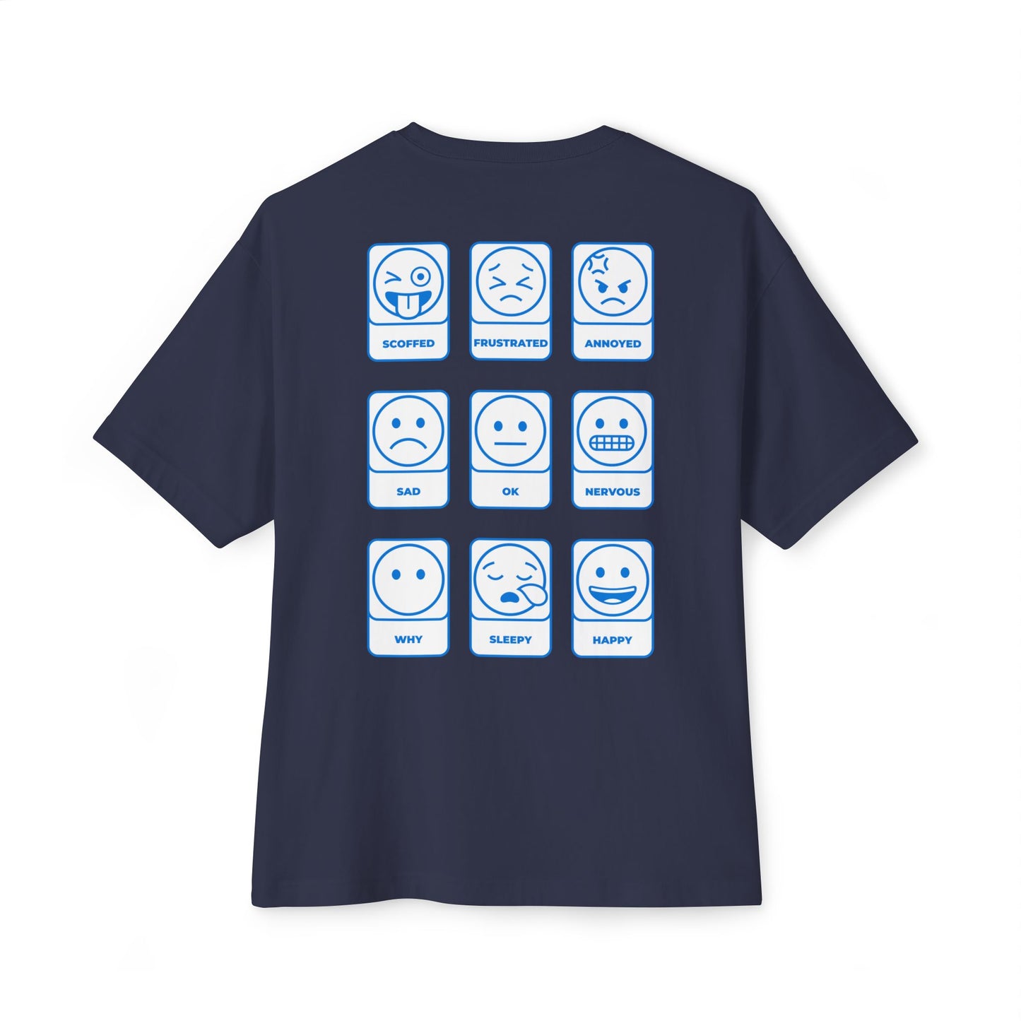 F&BPD - Emotions Oversized Tee – Expression & Emotional Awareness Streetwear