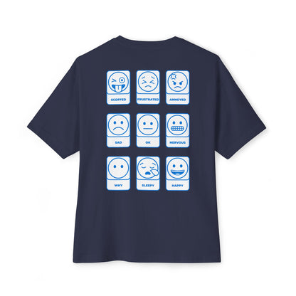 F&BPD - Emotions Oversized Tee – Expression & Emotional Awareness Streetwear