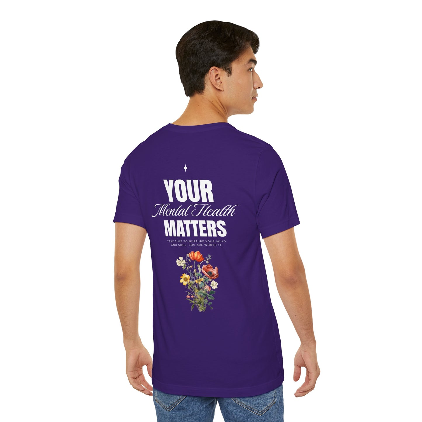 F&BPD - Unisex T-shirt - Your Mental Health Matters Tee – Awareness & Support Statement Shirt