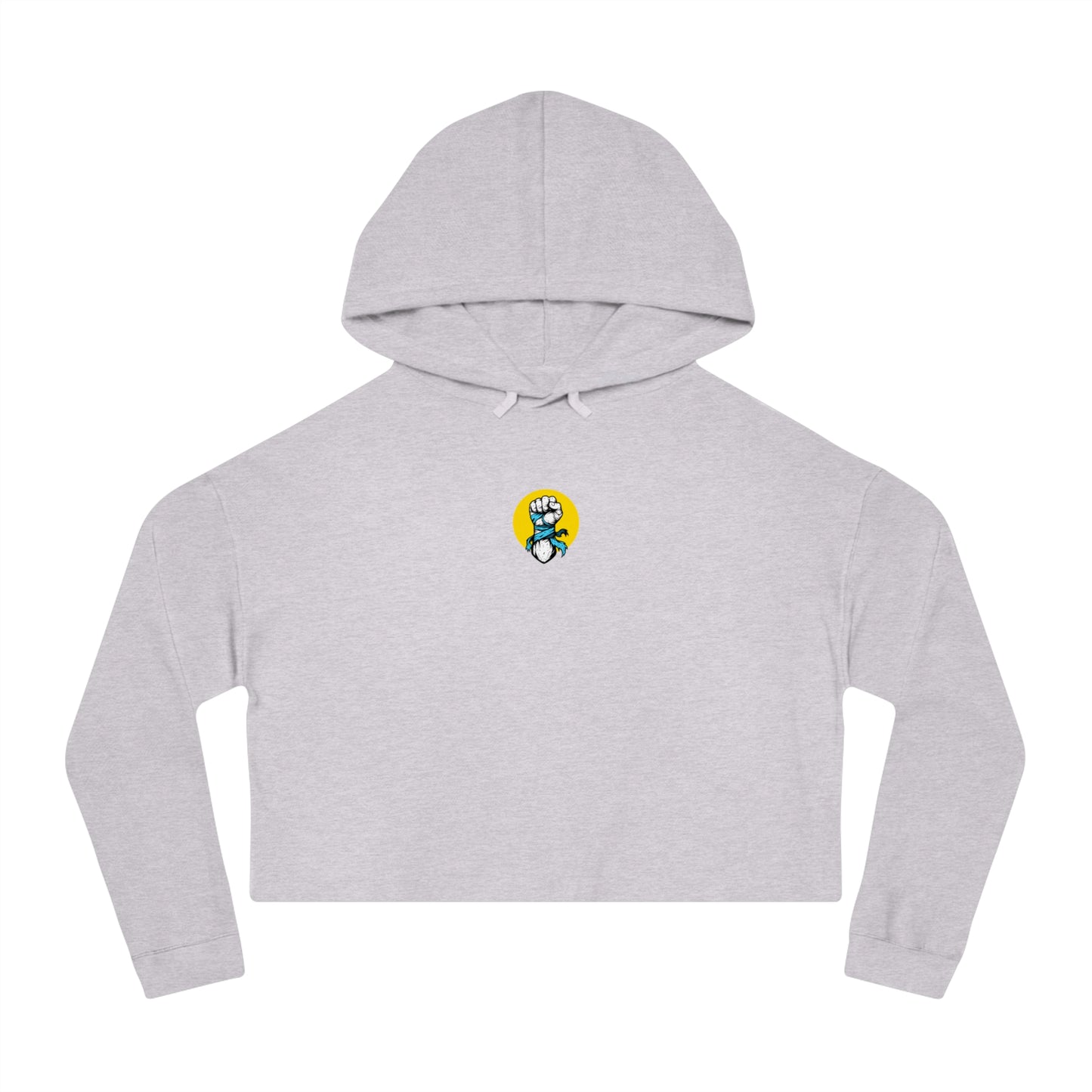 Bullying is NOT okay - Cropped Hooded Sweatshirt