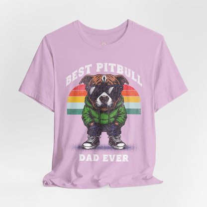 FPD - Unisex T-shirt - Best Pitbull Dad Ever Tee – Dog Lover Statement Shirt