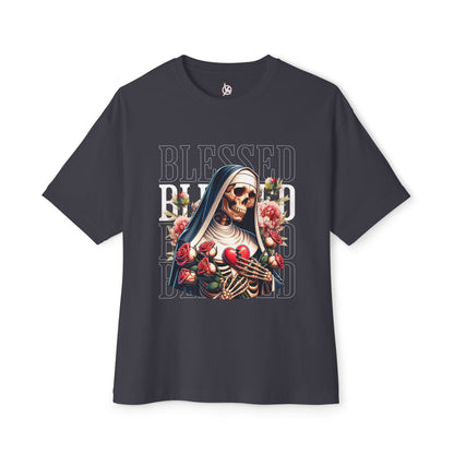 FPD - Blessed Oversized Tee – Minimalist Faith & Gratitude Shirt