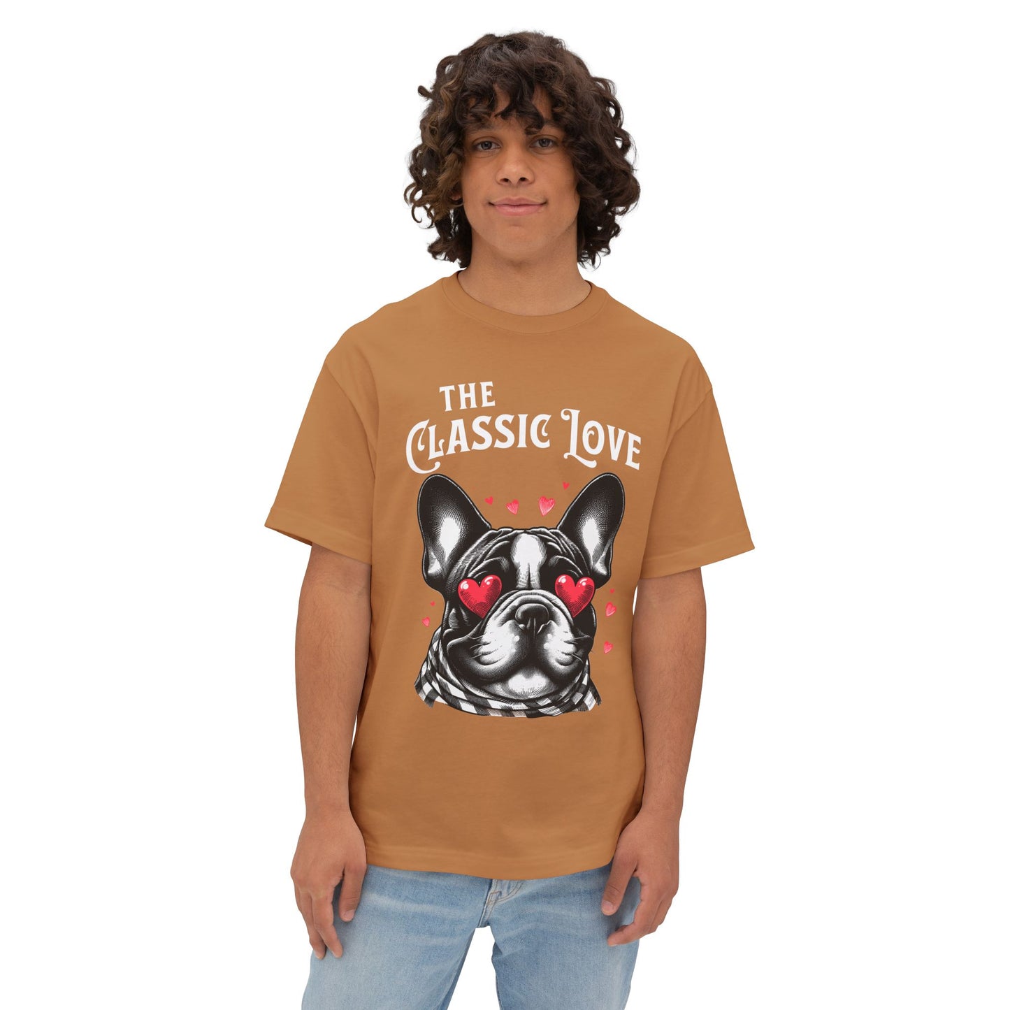 FPD - Pug Classic Love Oversized Tee – Cute Dog Lover Streetwear