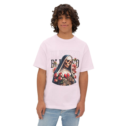FPD - Blessed Oversized Tee – Minimalist Faith & Gratitude Shirt