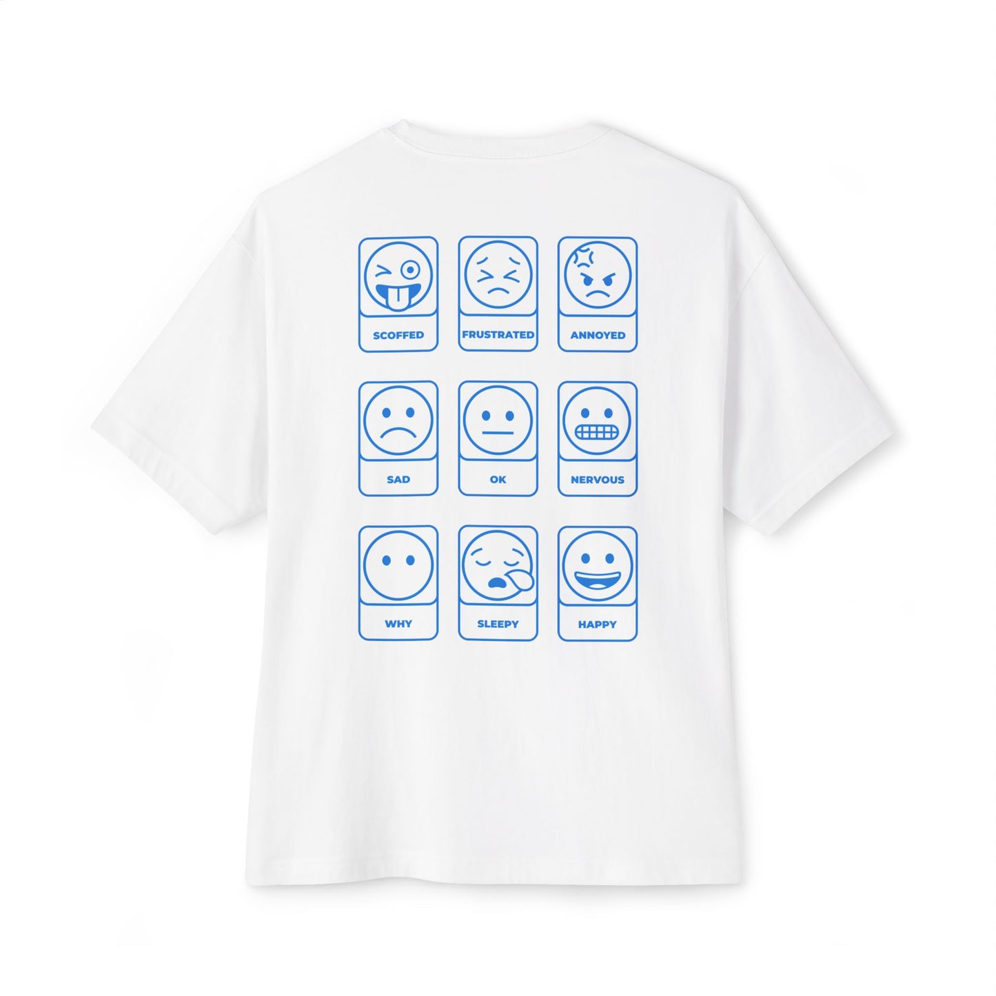 F&BPD - Emotions Oversized Tee – Expression & Emotional Awareness Streetwear