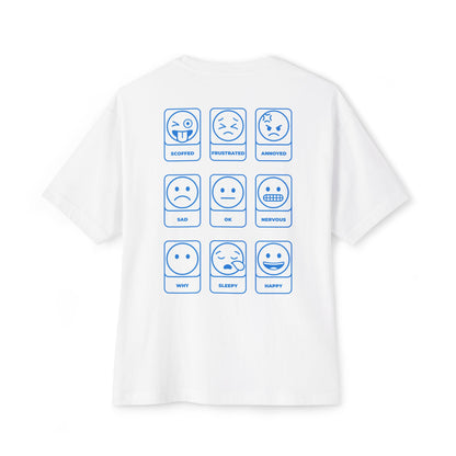 F&BPD - Emotions Oversized Tee – Expression & Emotional Awareness Streetwear