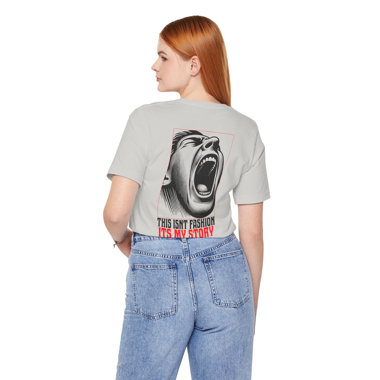 F&BPD - Unisex T-shirt - This Isn’t Fashion, It’s My Story Tee – Self-Expression Statement Shirt